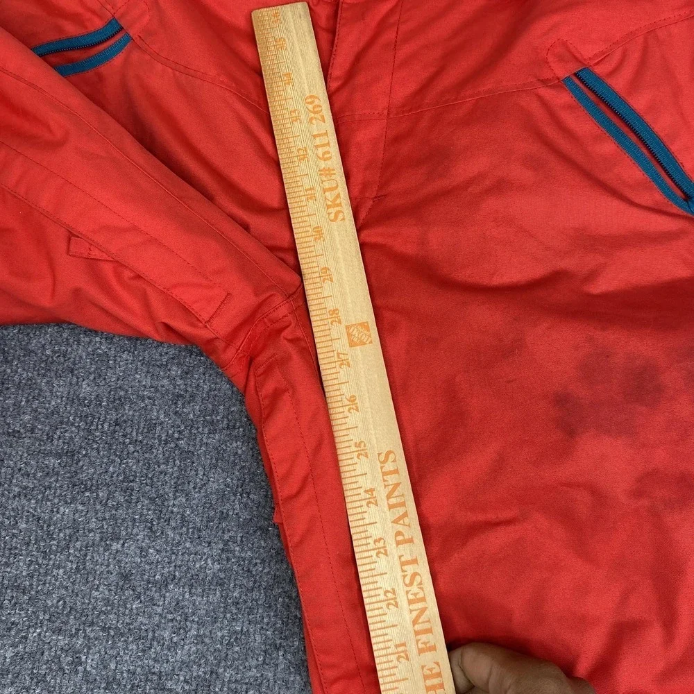 Oakley Snow Pants Mens Small Red Insulated Loose Fit Ski Snowboard Winter Warm